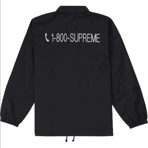 supreme windbreaker black